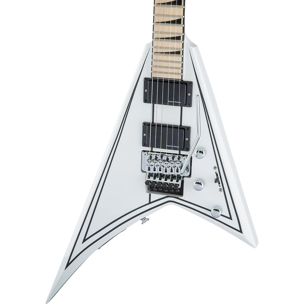 Jackson X Series Rhoads RRX24M Electric Guitar Snow White with Black Pinstripes