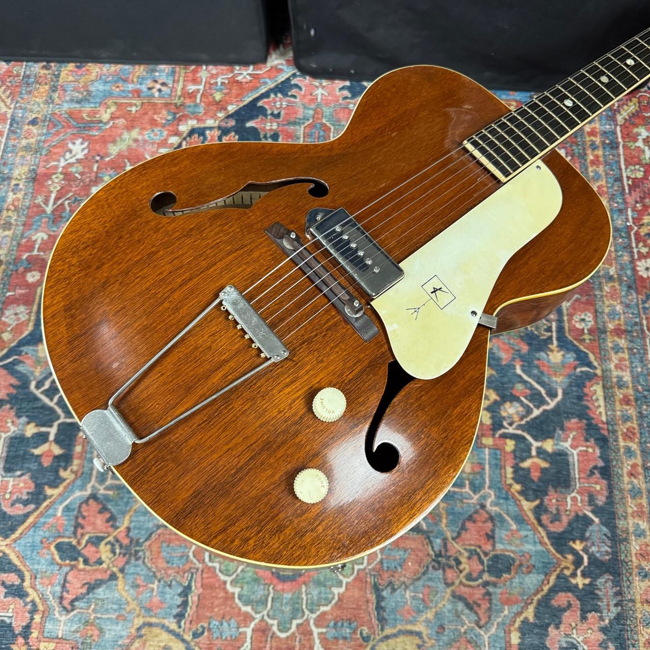 *Video* 1960’s Kay N-1 Hollowbody w/Fralin P-90 Mahogany