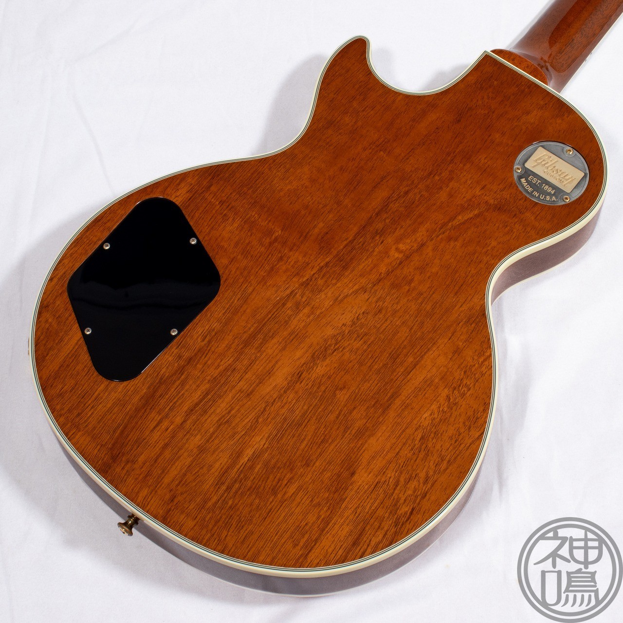 Gibson Custom Shop Les Paul Custom Trans Amber 3A Quilt Top 2018 Electric Guitar