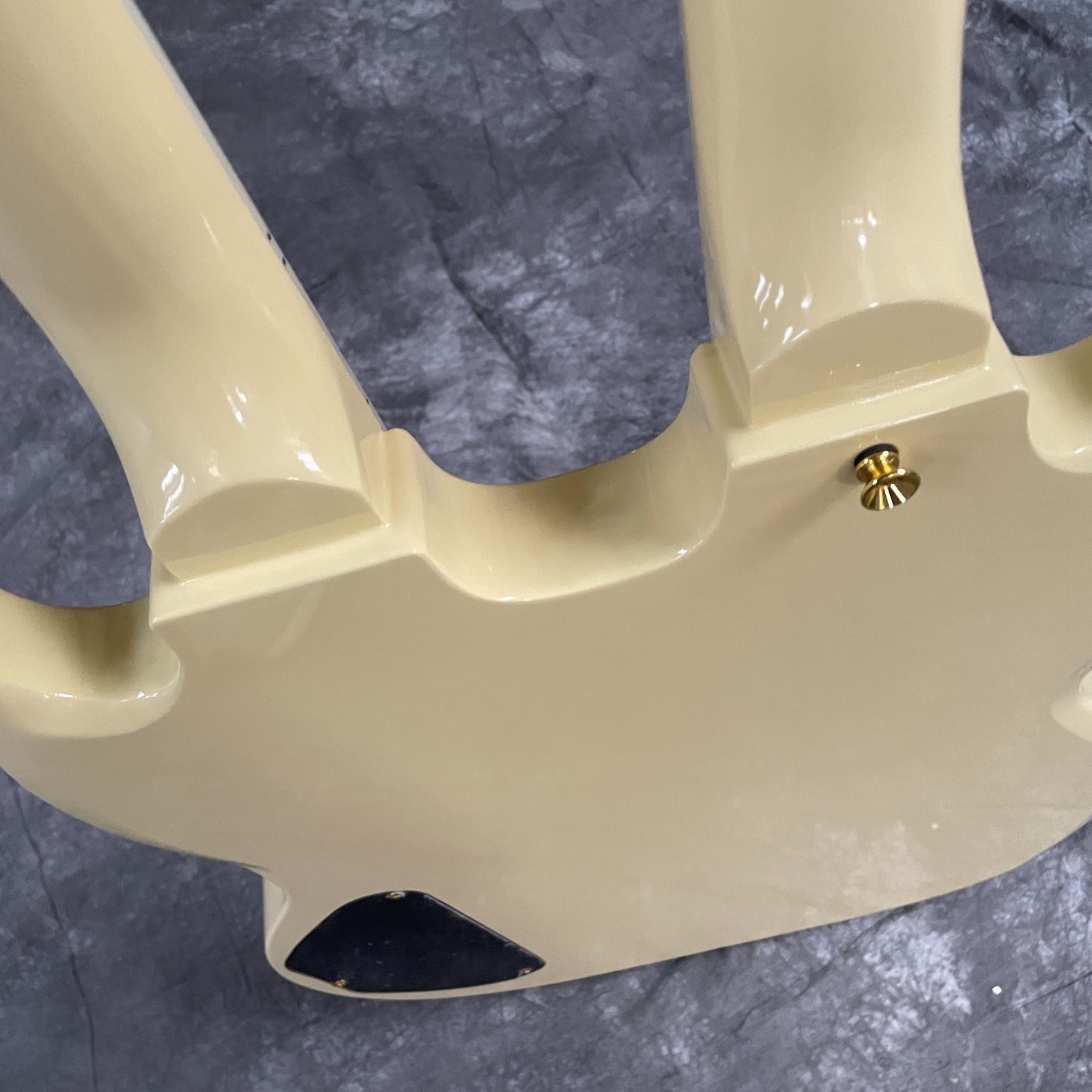 Cream Yellow SG Doubleneck Electric Guitar 12+6s Mahogany Body Rosewood FastShip