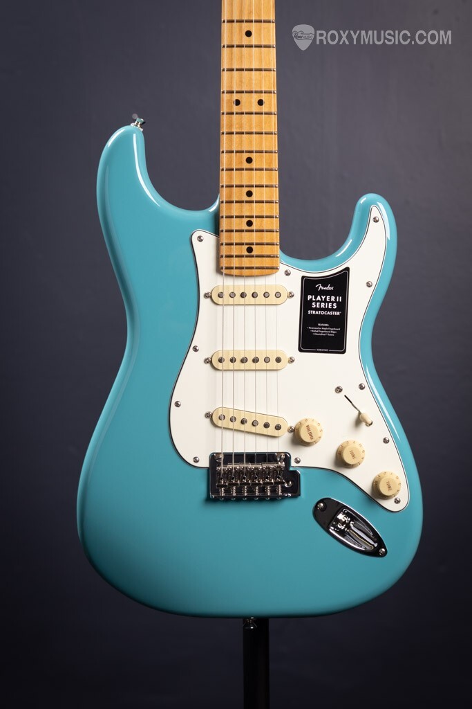 Fender Player II Stratocaster Electric Guitar – Aquatone Blue