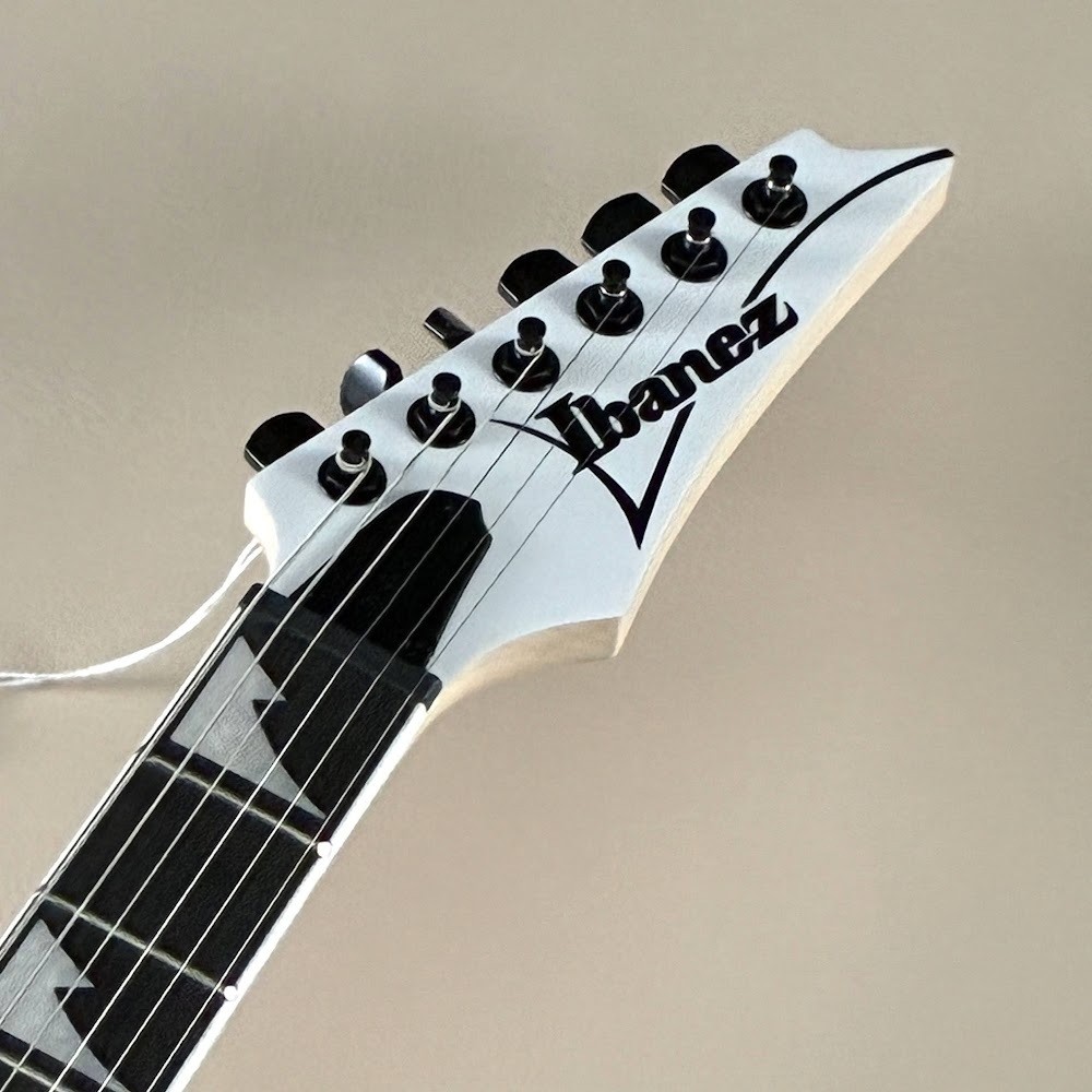 Ibanez RGV250 White Electric Guitar Gloss Finish Used 3.54kg No Interest