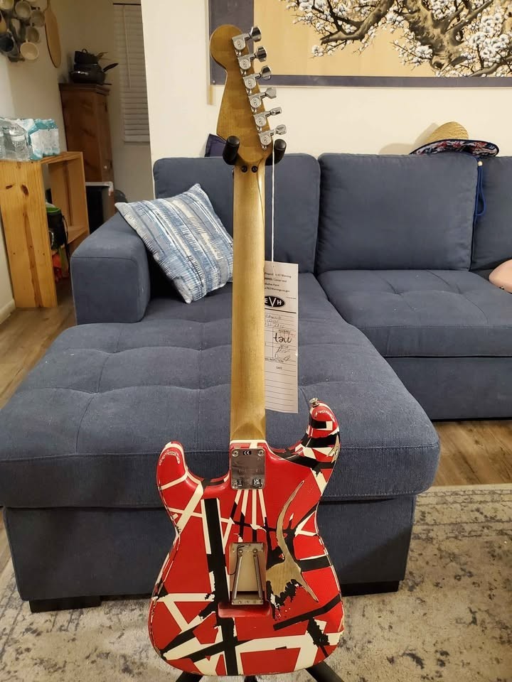 New EVH Frankie Relic Electric Guitar 2021 Authentic Van Halen Guitar