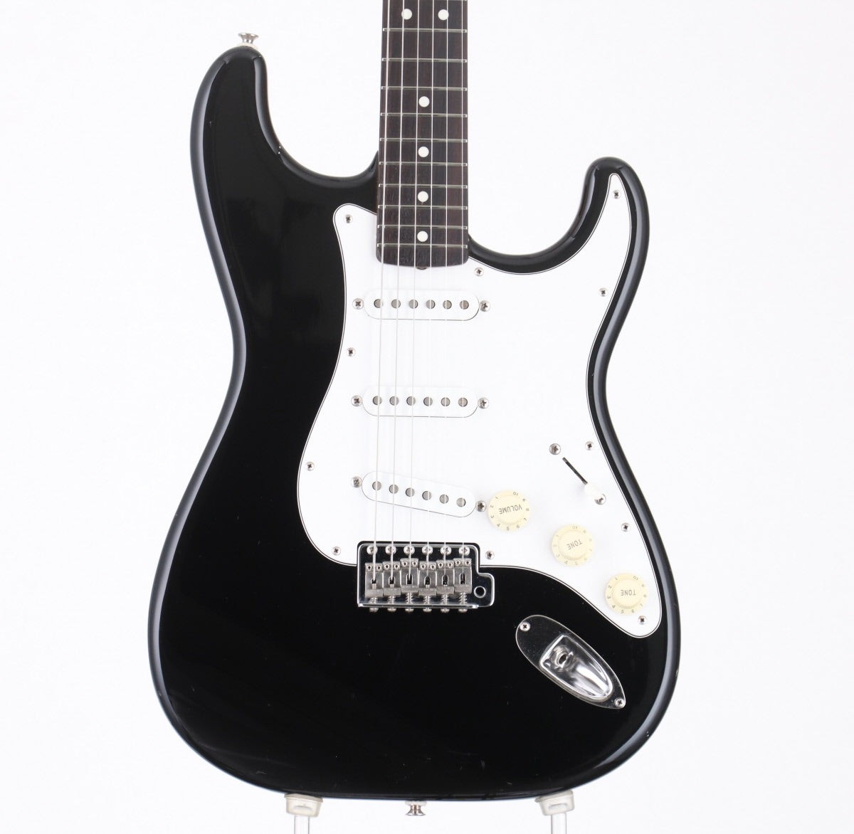 Fender JAPAN ST-STD BLK/R (Manufactured 2010?2012) [U024537]