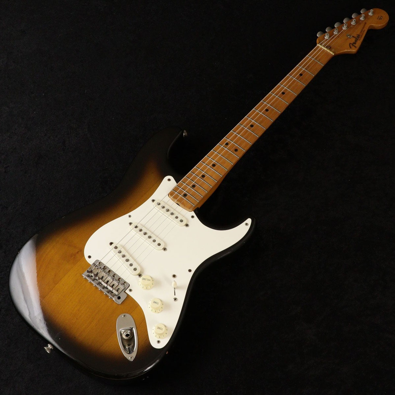 Fender USA US Vintage 57 Stratocaster 2Tone Sunburst Used 1988 Alder w/Hard Case