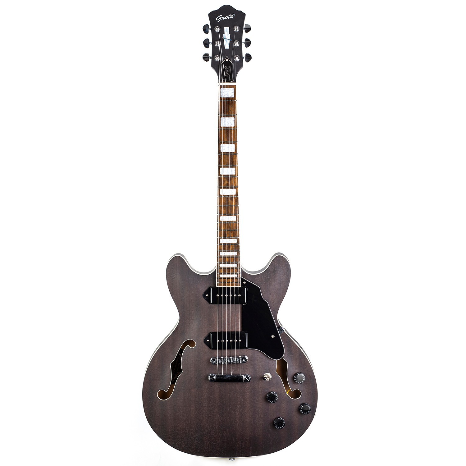 P90 Pickups 335 Semi-Hollow Body Matte finished Electric Guitar