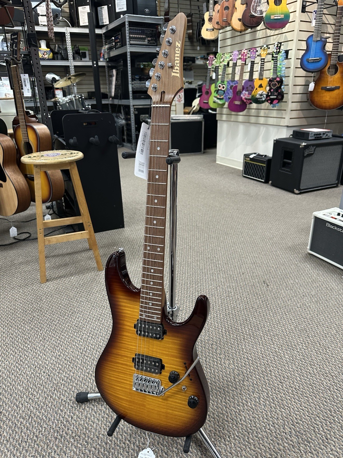 Ibanez Standard AZ24S1F HH Electric Guitar – Violin Sunburst