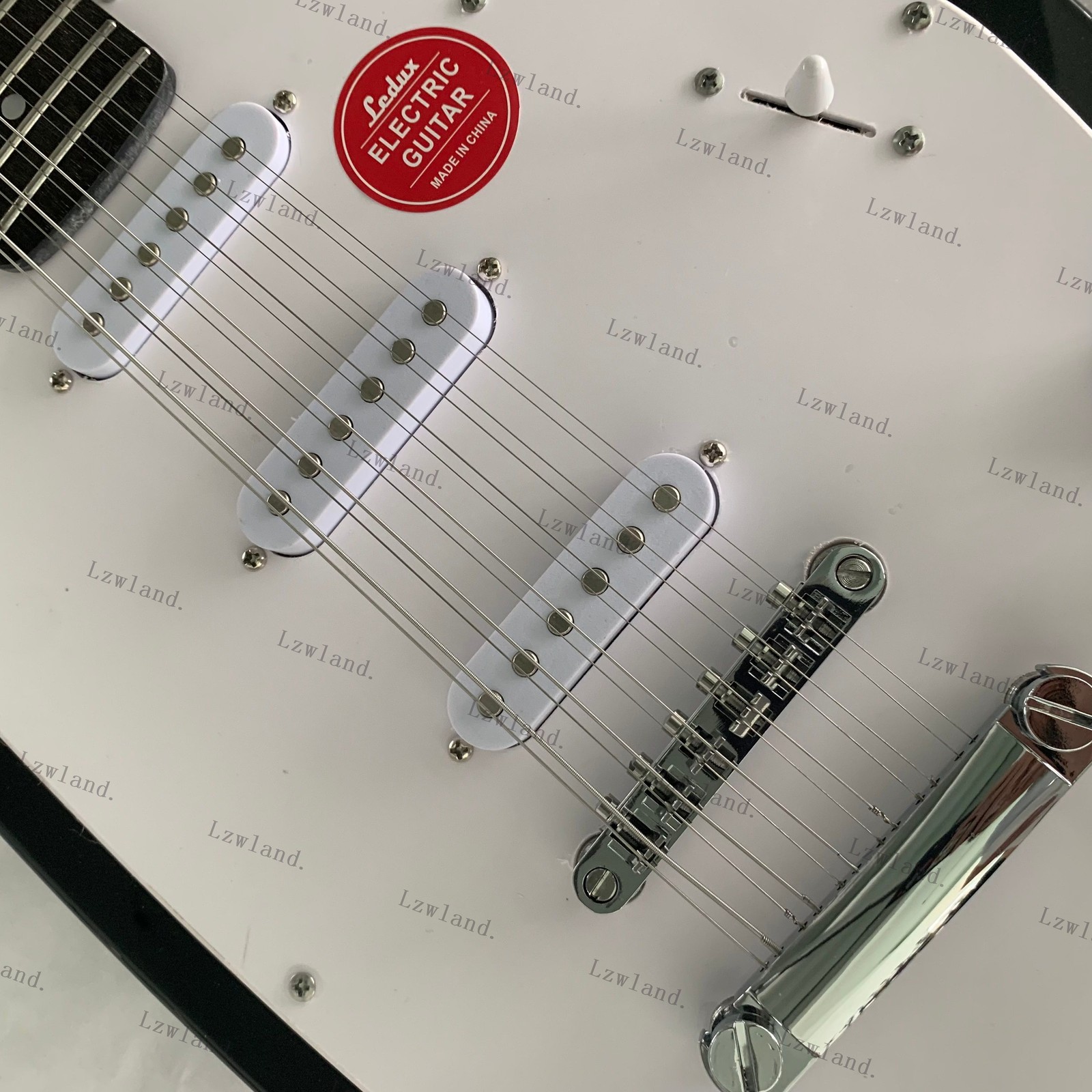 Electric Guitar Phantom Style Rosewood Fretboard SSS Pickups Stainless Frets