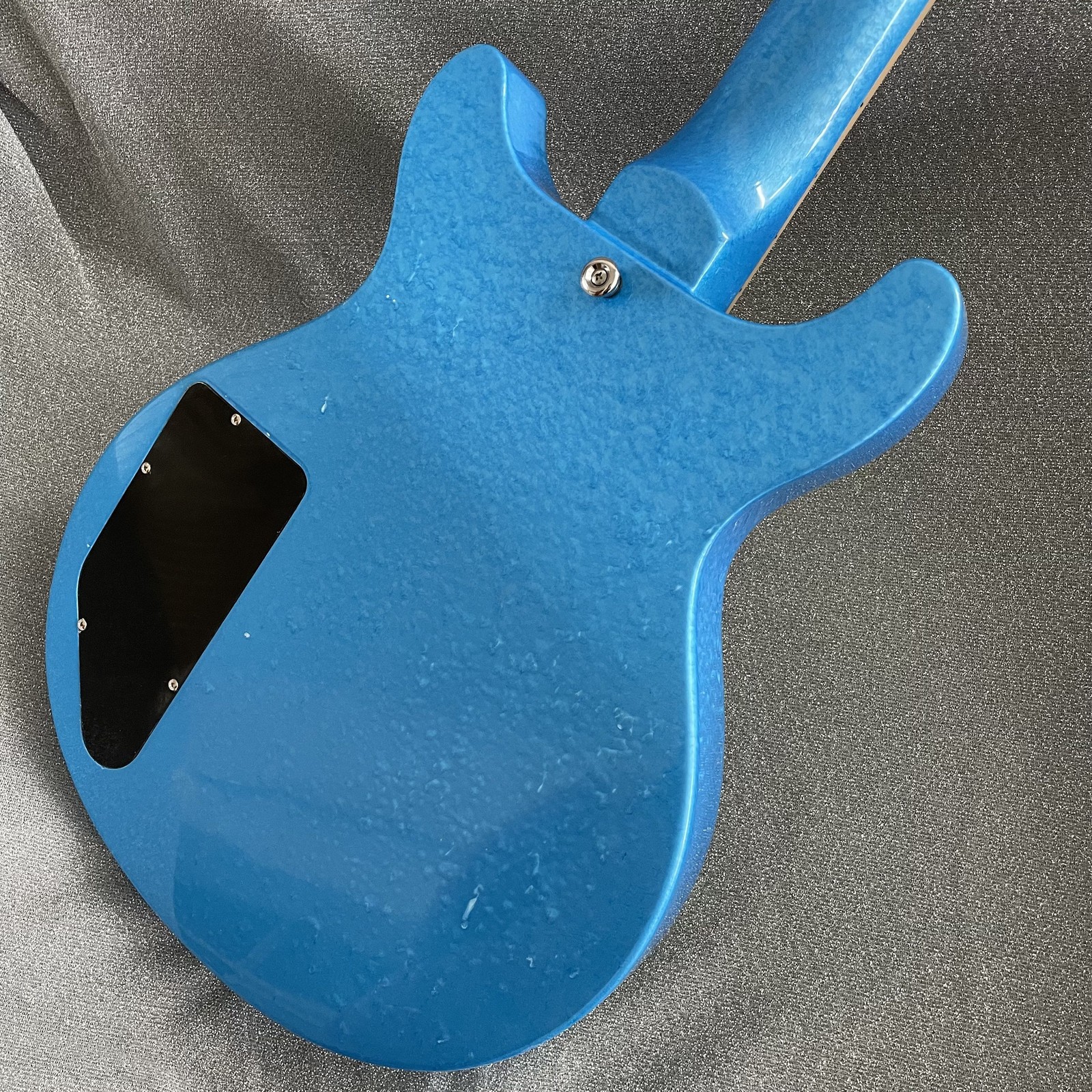 Blue SG Electric Guitar Mother Of Pearl Paint Mahogany Body&Neck Free Ship