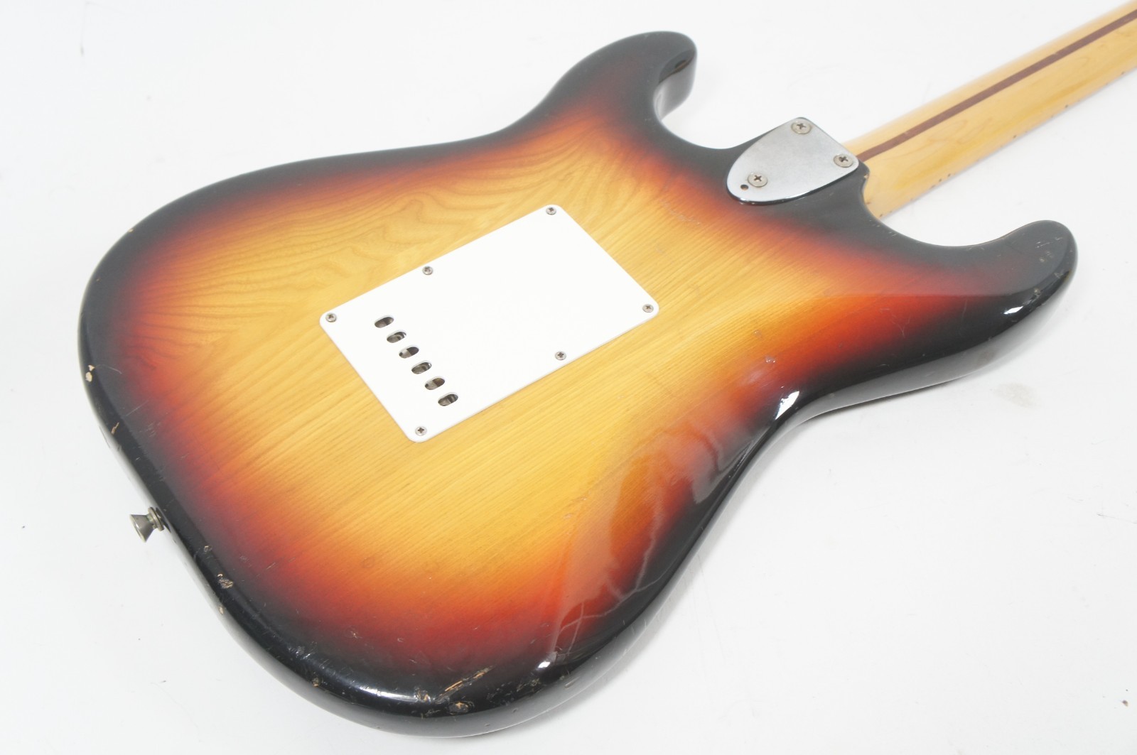 Fernandes FST-70 Vintage Stratocaster 1979 Sunburst Stone Logo Ash Body