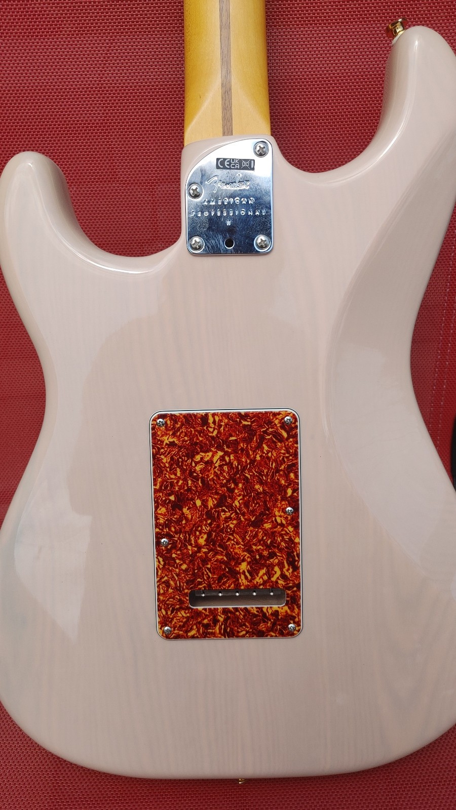 2024 FENDER AMERICAN PRO II THINLINE – SHELL PINK – MODS+CASE+ ALL OG PARTS