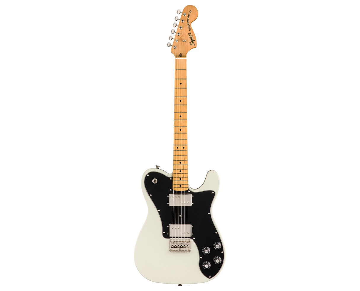 Used Squier Classic Vibe ’70s Telecaster Deluxe – Olympic White w/ Maple FB