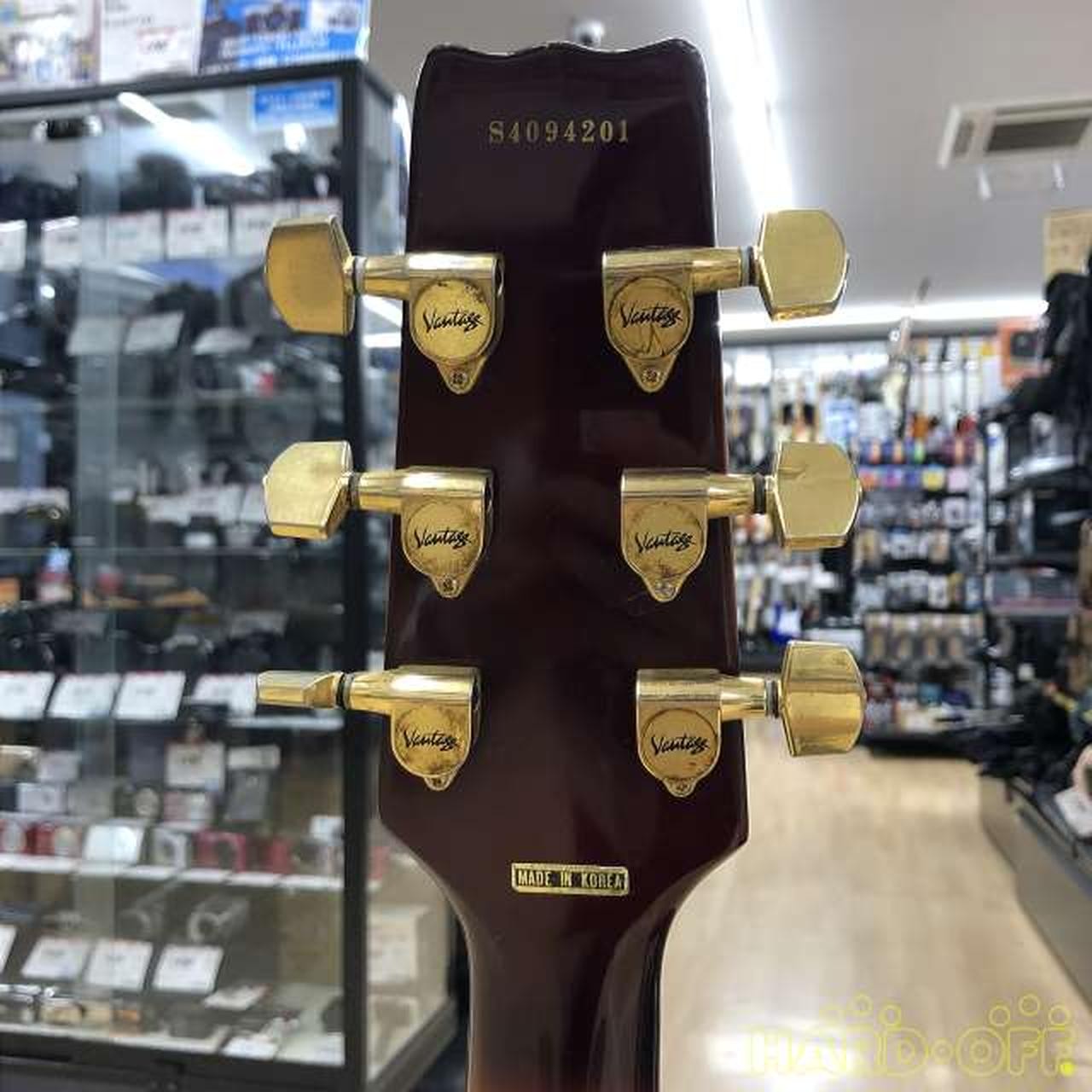 Vantage Full Hollow Body Guitar 655 JPN USED