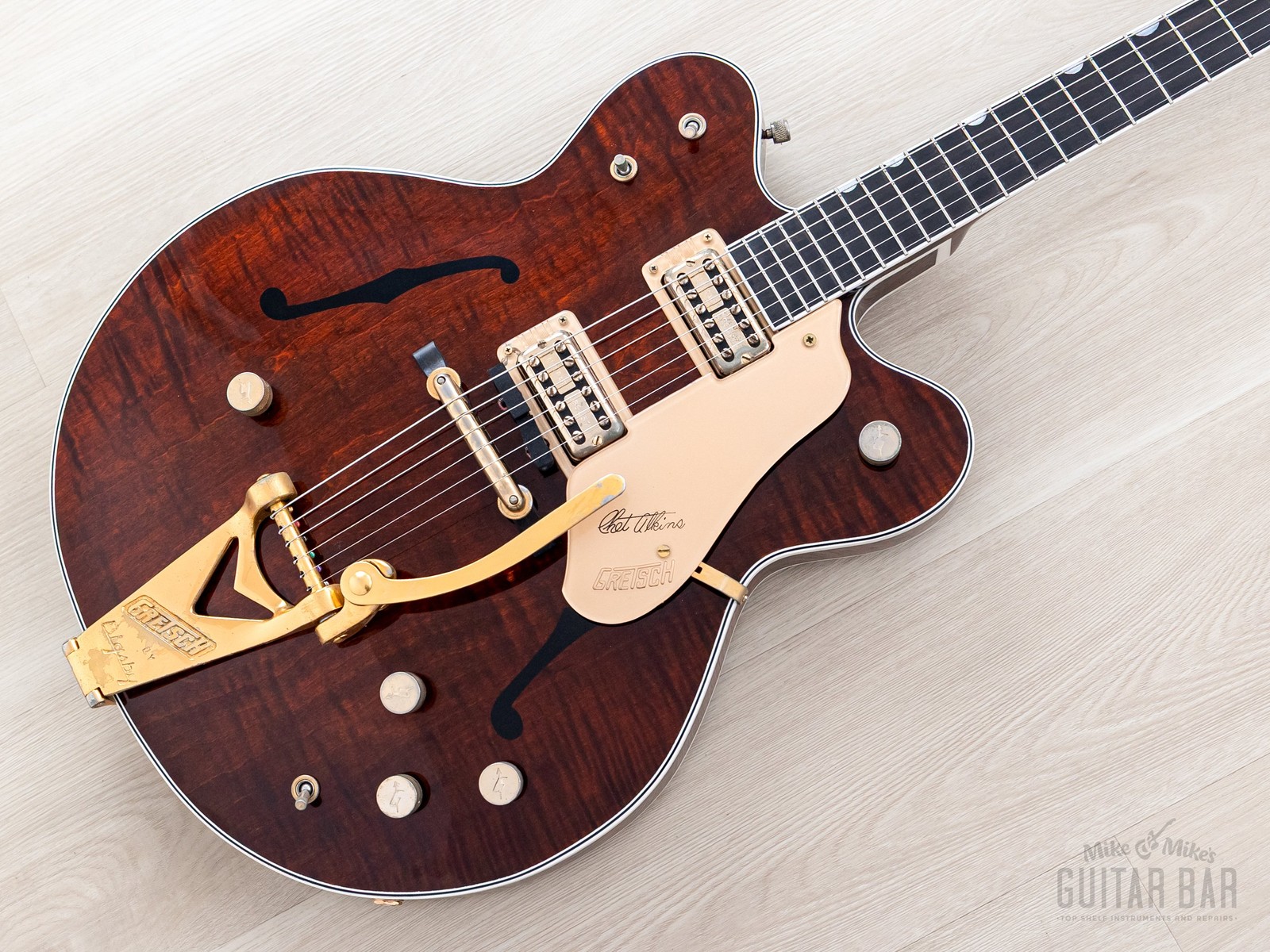 1962 Gretsch PX 6122 Chet Atkins Country Gentleman w/ Dial Up Mutes, Case & CoA