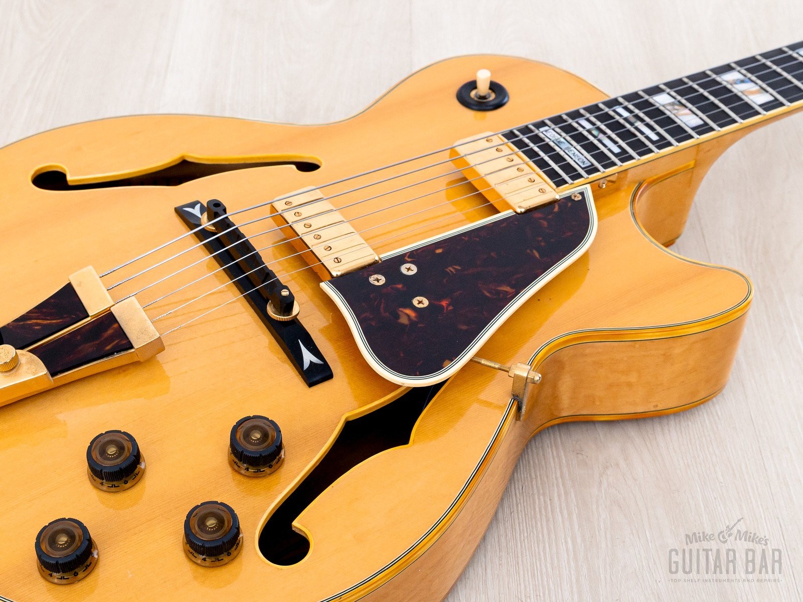 1980 Ibanez George Benson Signature GB10 Archtop Electric Guitar, Japan Fujigen