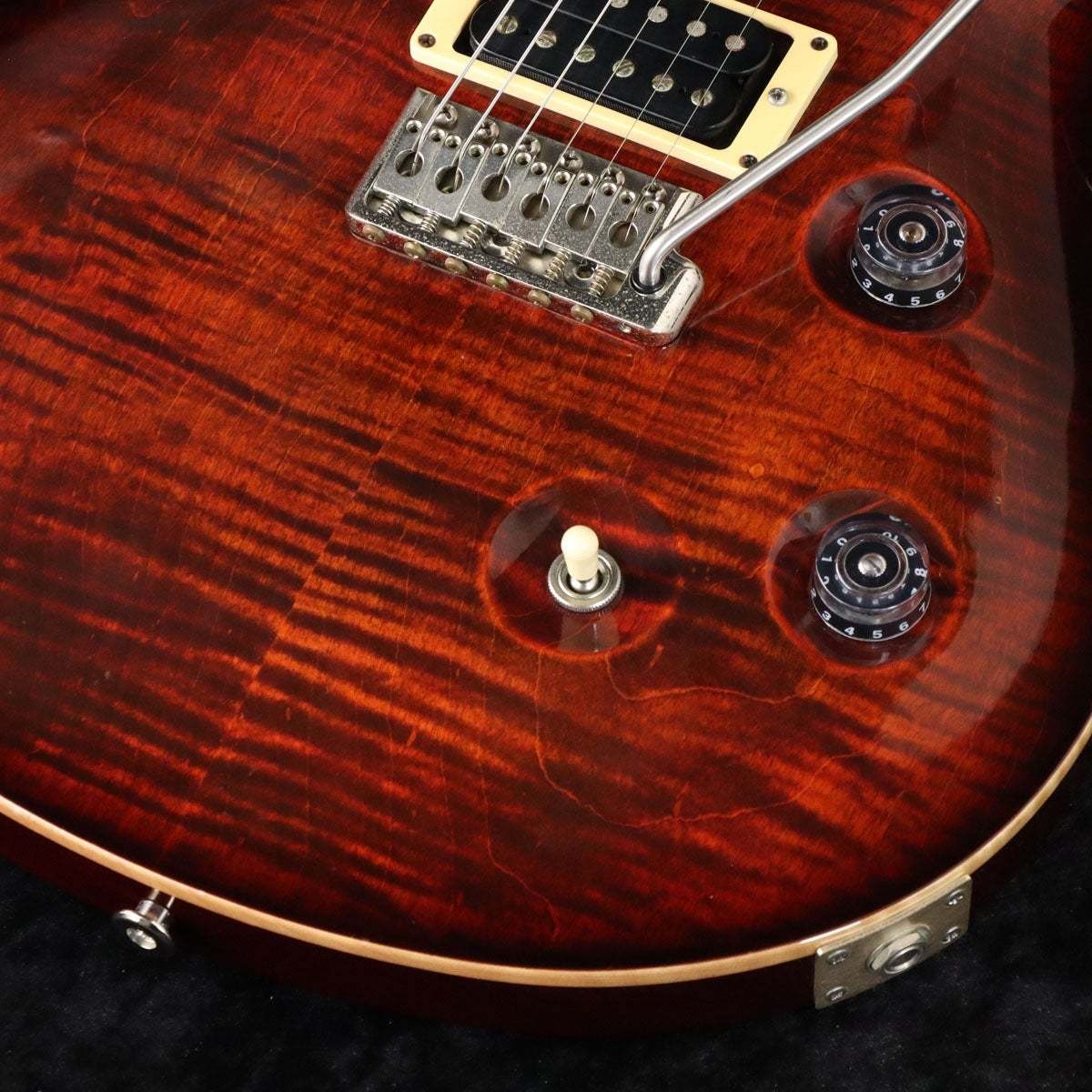 Paul Reed Smith PRS 2011 Custom 24 Fire Red Burst Standard Neck Used Electric