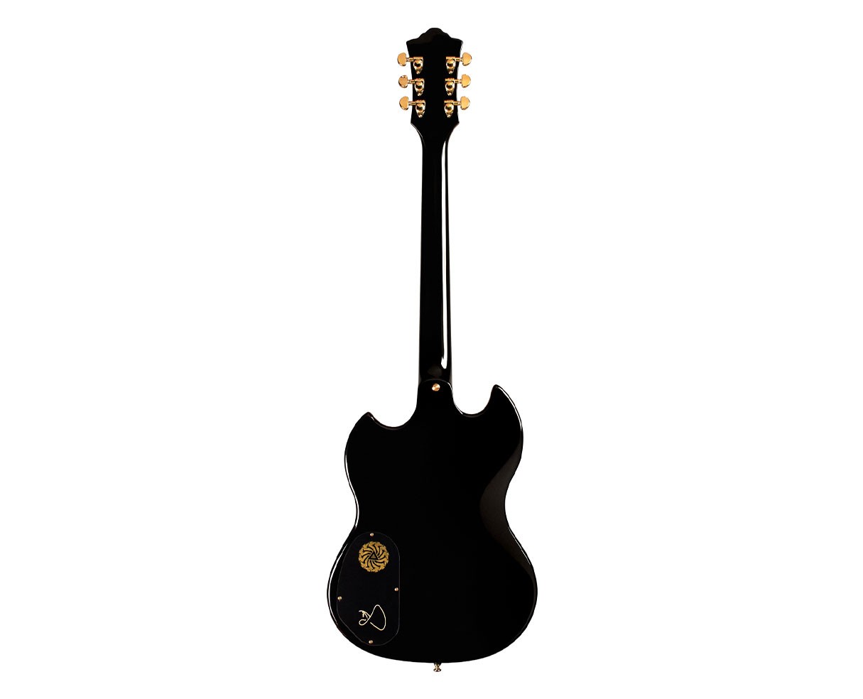 Guild Polara Kim Thayil Signature Guitar – Black – Open Box