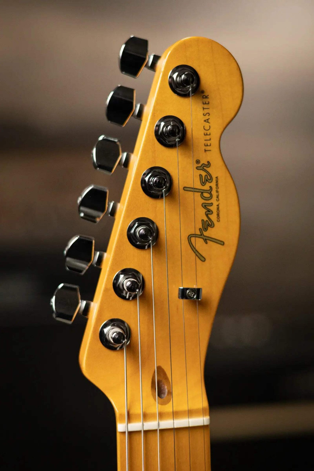 Fender American Professional II Telecaster Electric Guitar – Miami Blue with Har