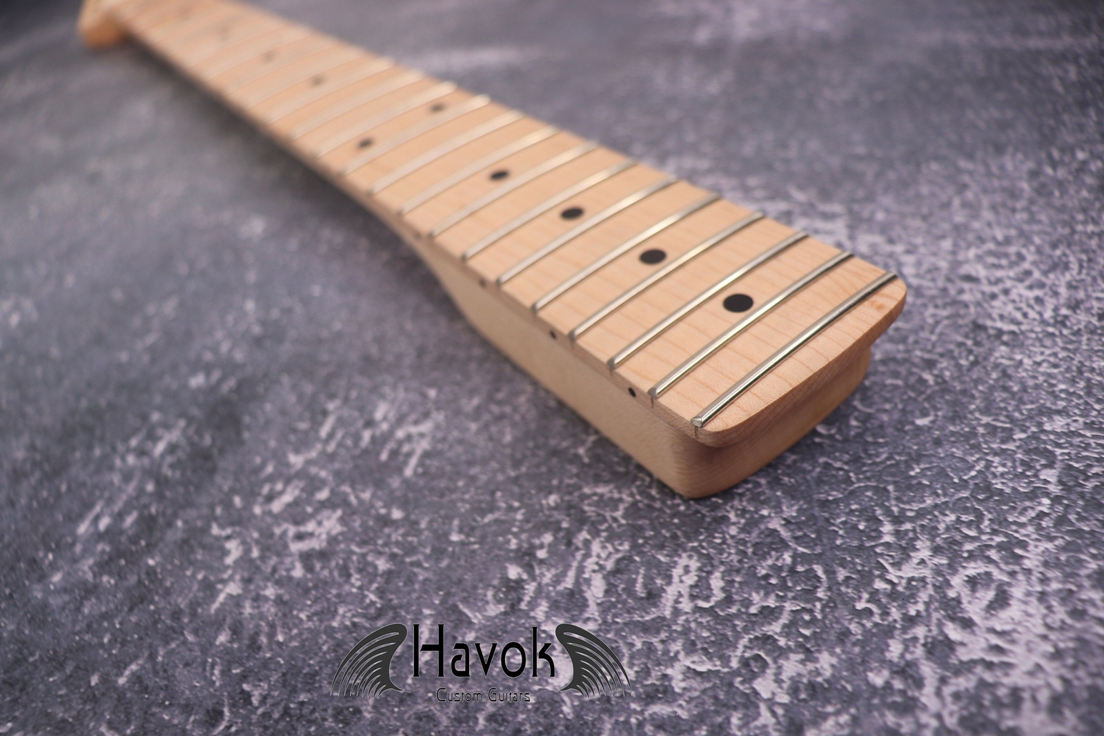 ST Maple Satin Neck Nickel Frets, S Style 22 Medium Jumbo Jescar Frets,