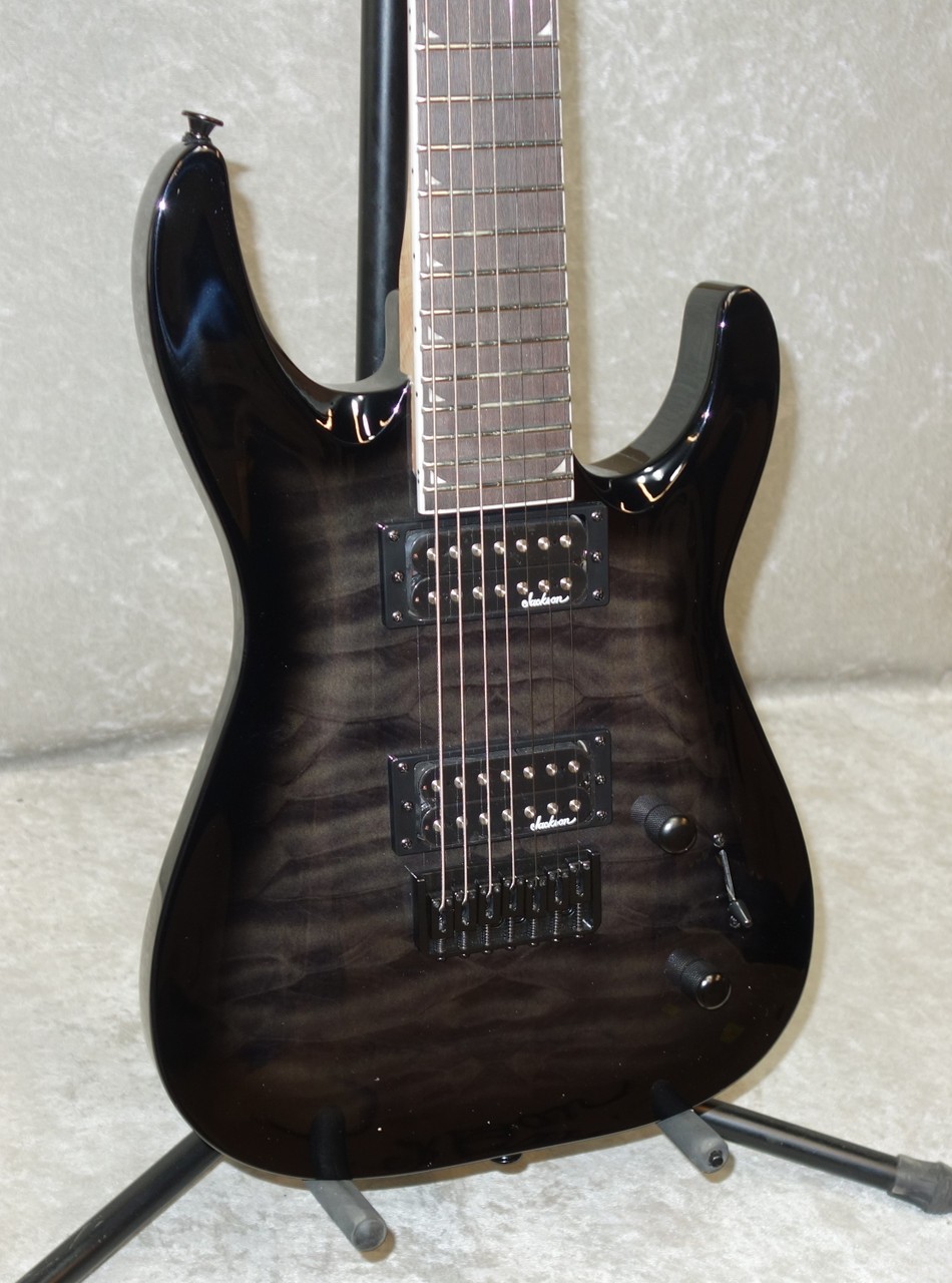 PRE-ORDER! Jackson JS Series Dinky Arch Top JS22Q-7 DKA HT black burst