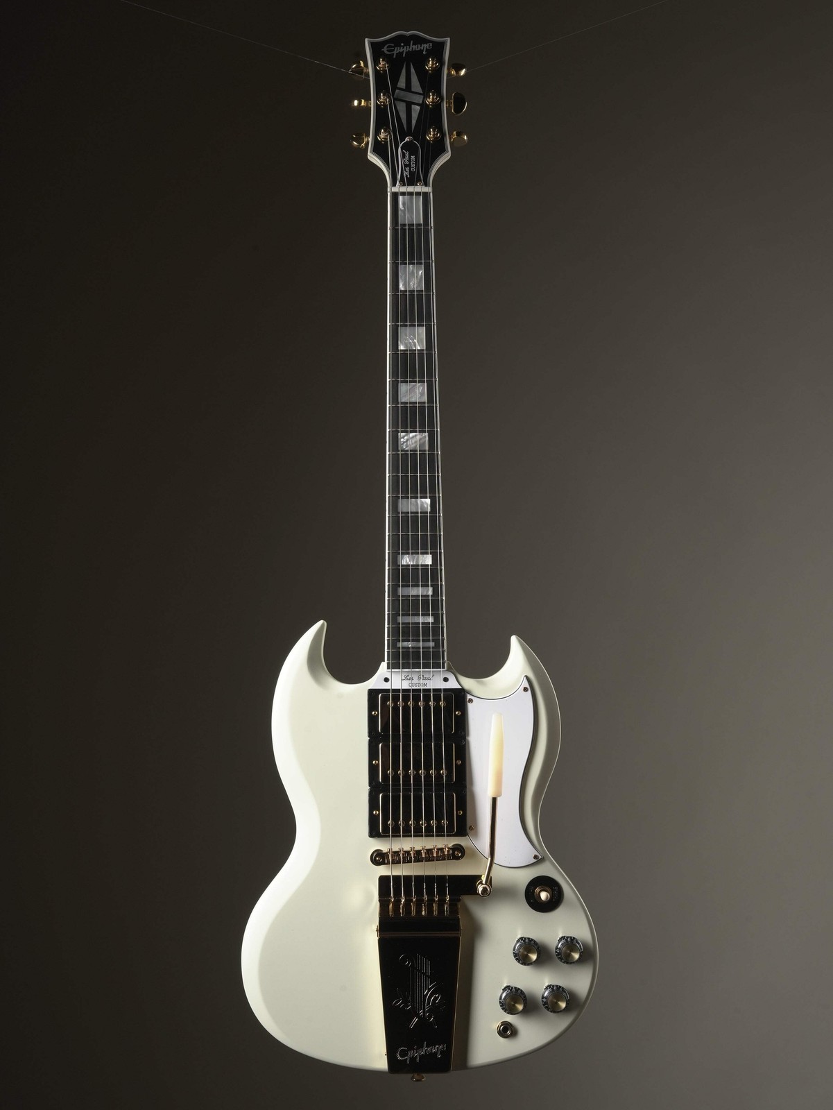 Epiphone “Inspired by Gibson Custom shop” 1963 Les Paul SG Custom w/ Maestro Vib