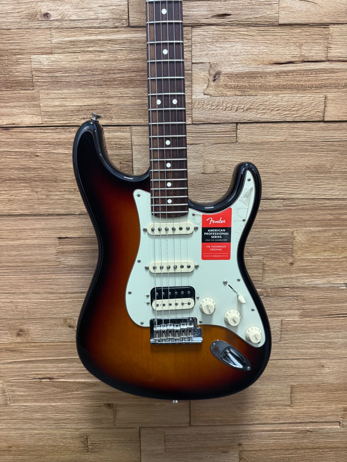 Fender American Professional HSS Stratocaster guitar-USA -2017- Sunburst w/OHSC