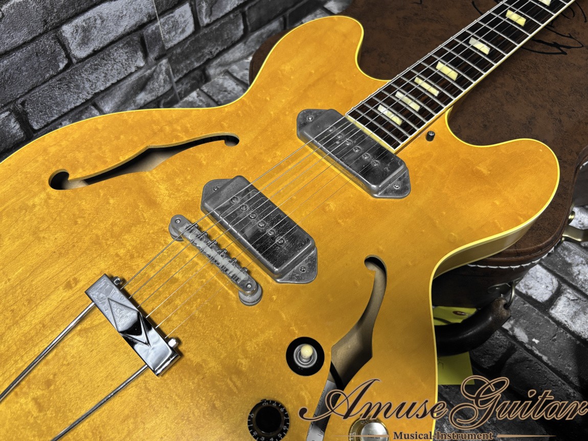 Epiphone John Lennon Revolution 1965 Casino E230TD # Natural 2000 W/origi [AUTH]