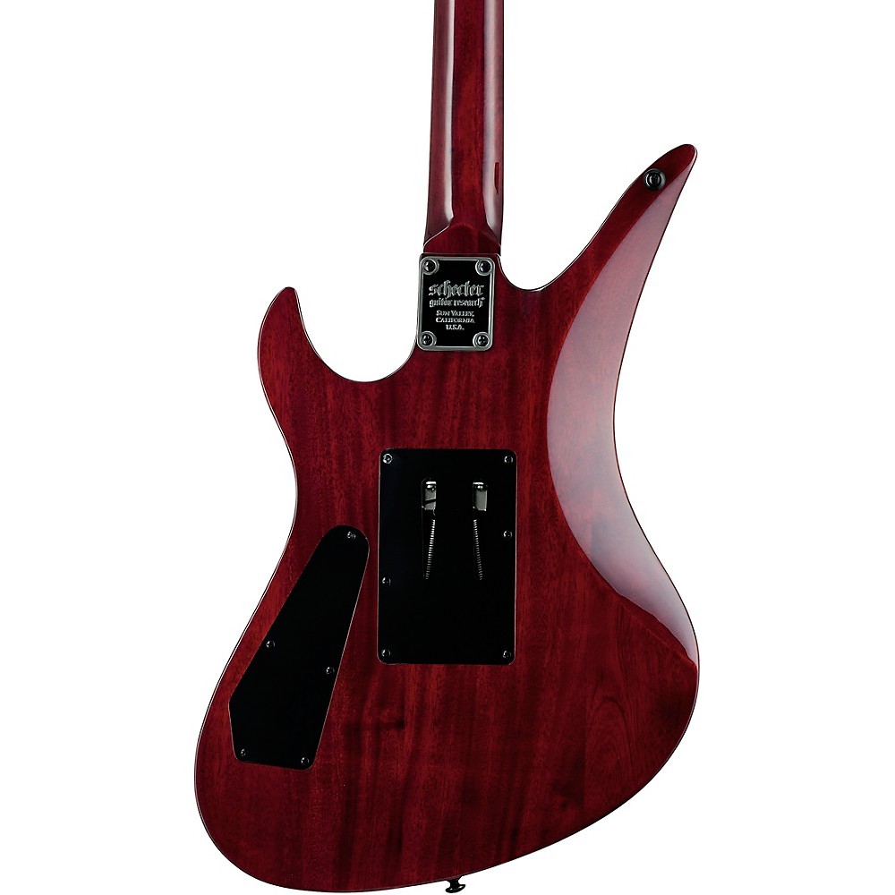 Schecter Synyster Gates Standard Plus Electric Guitar Transparent Deep Red