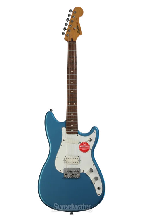 Squier Classic Vibe Duo-Sonic HS Electric Guitar – Lake Placid Blue, Laurel