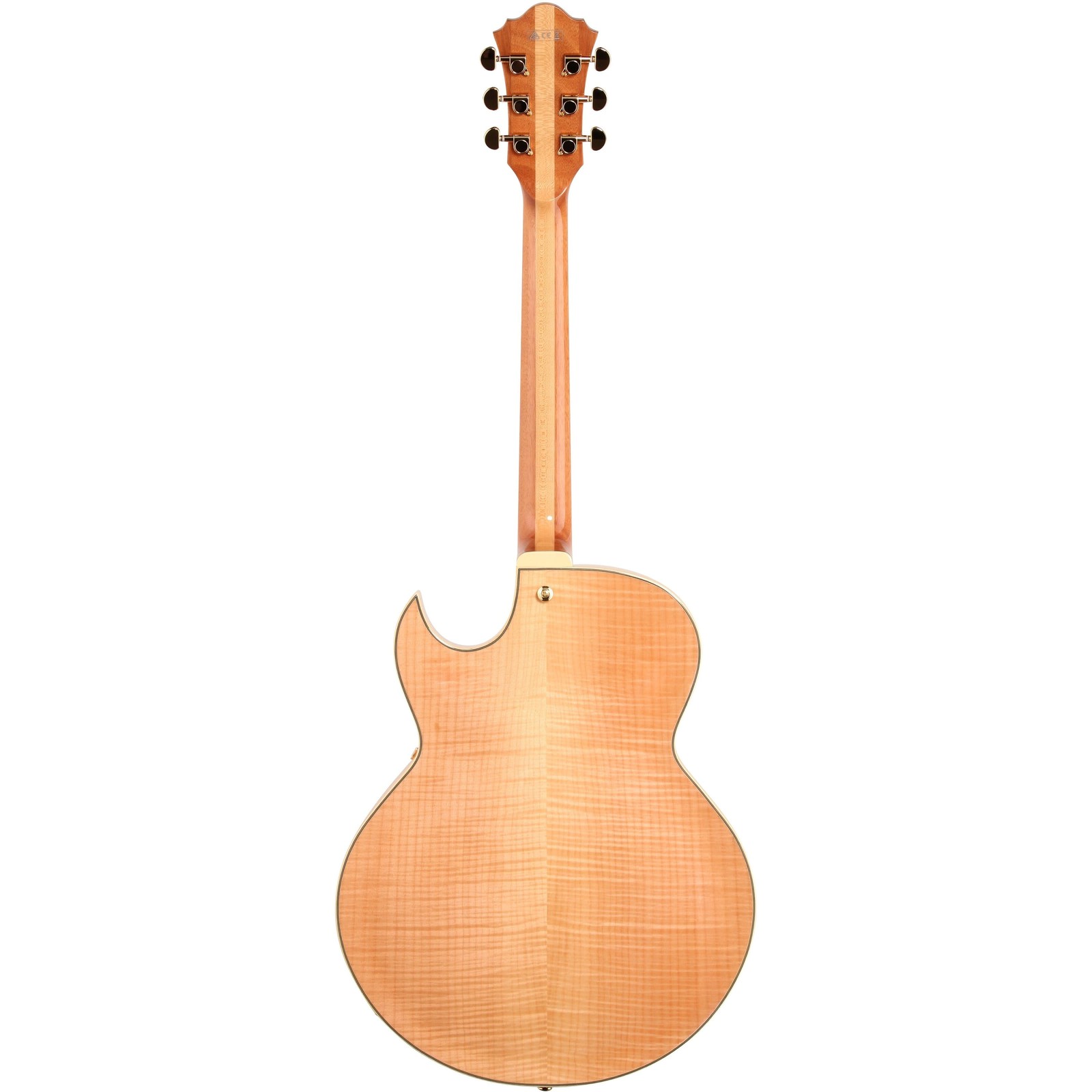 Ibanez LGB30 George Benson Signature Hollow Body Guitar, Natural w/ Case