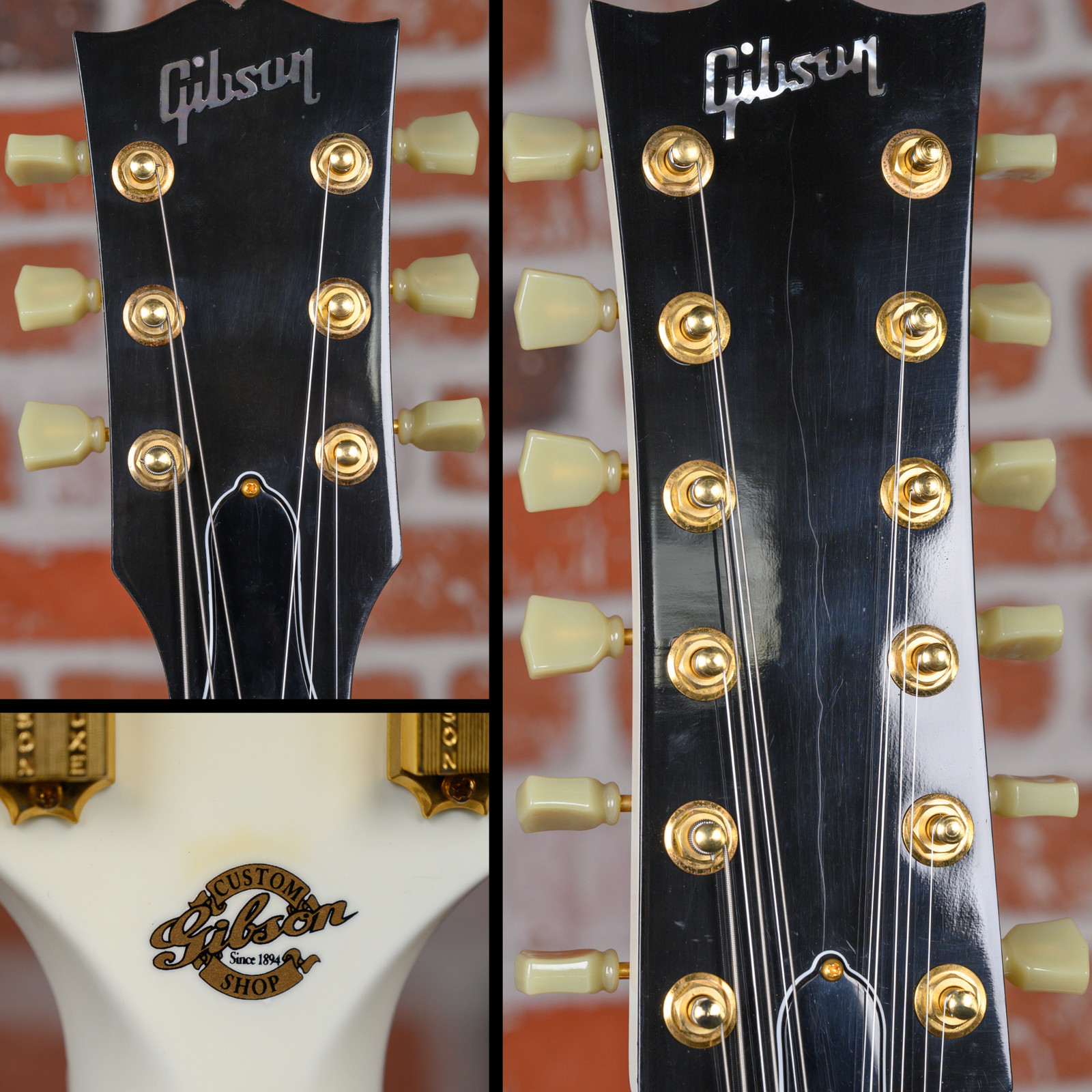 Gibson Custom Shop EDS-1275 Double Neck Alpine White 2008 w/OHSC