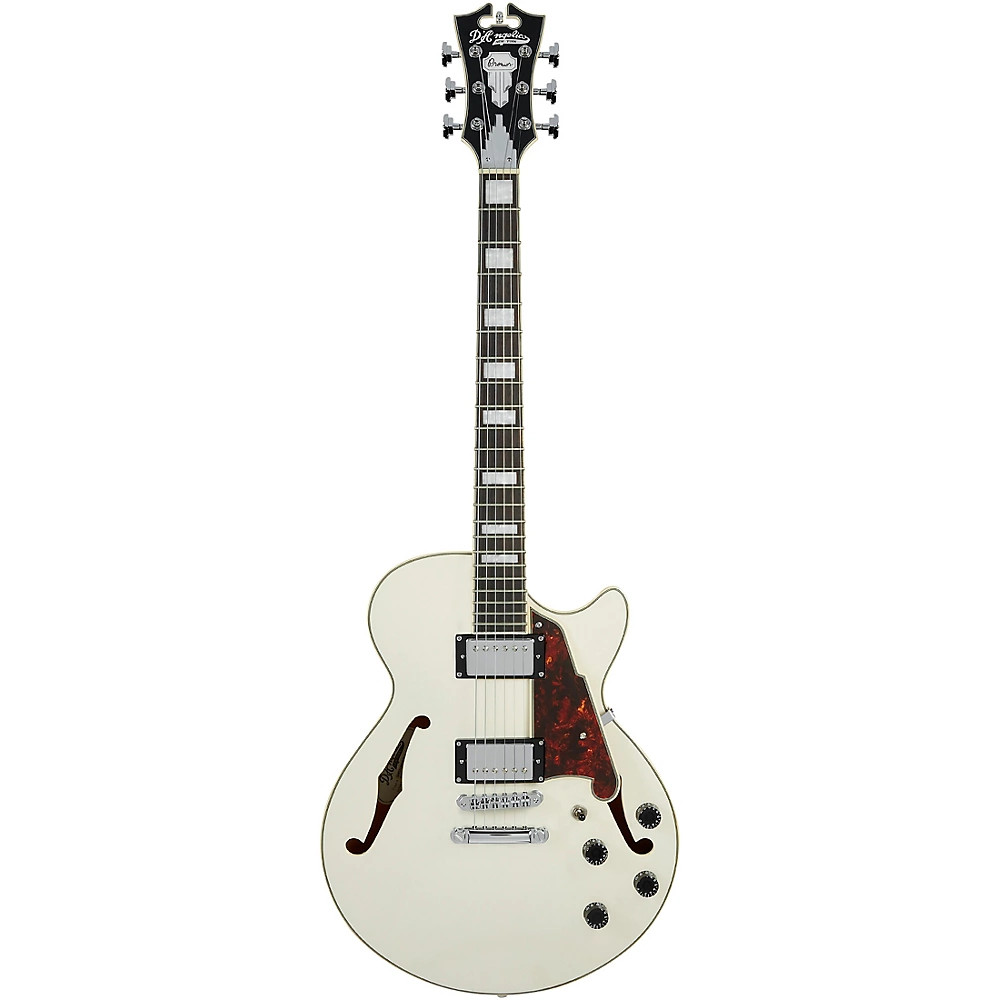D’Angelico Premier SS SemiHollow Electric Guitar Stopbar Tailpiece Champagne