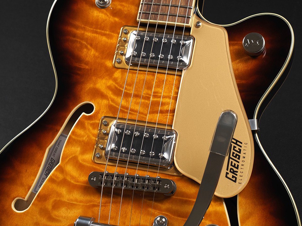 Gretsch G5655T-QM Electromatic Center Block Jr. Single-Cut Quilted Maple with Bi