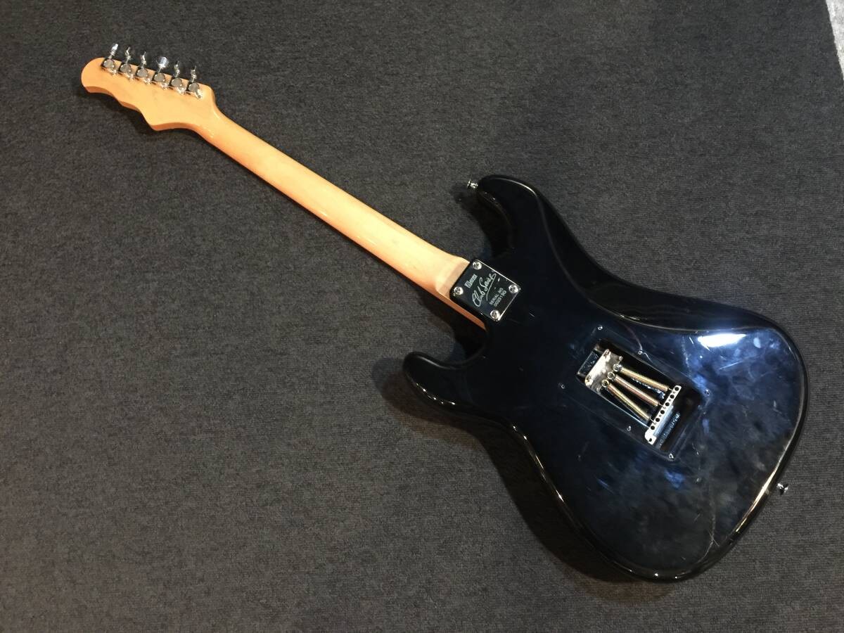 Rare Burns London Cobra DX Black Electric Guitar Discontinued Very Good Used