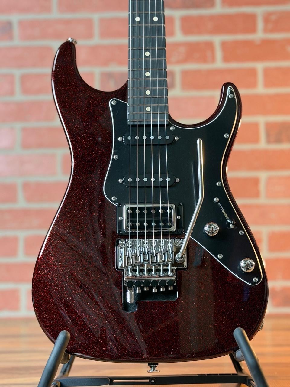 Suhr Pete Thorn Signature Custom HSS Electric Guitar – Red Sparkle
