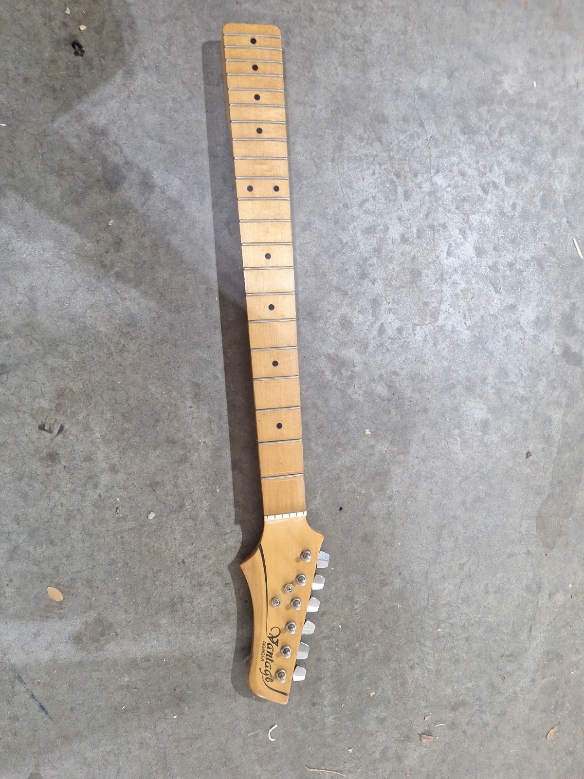 70s/80s MATSUMOKU JAPAN VANTAGE Avenger Maple Guitar Neck Project