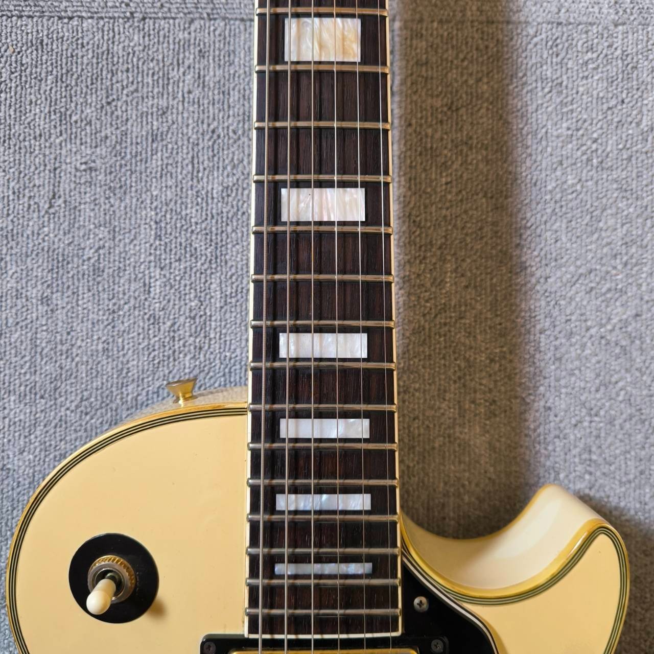 Orville Electric Guitar Les Paul Custom White LPC-75 1991 4.24kg Made In Japan