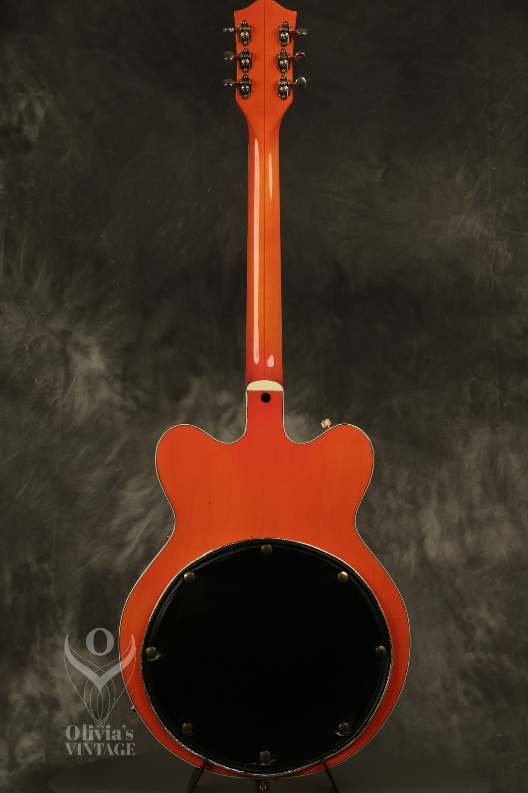 1964 Gretsch Chet Atkins 6120 Nashville Western Orange with HANG TAG