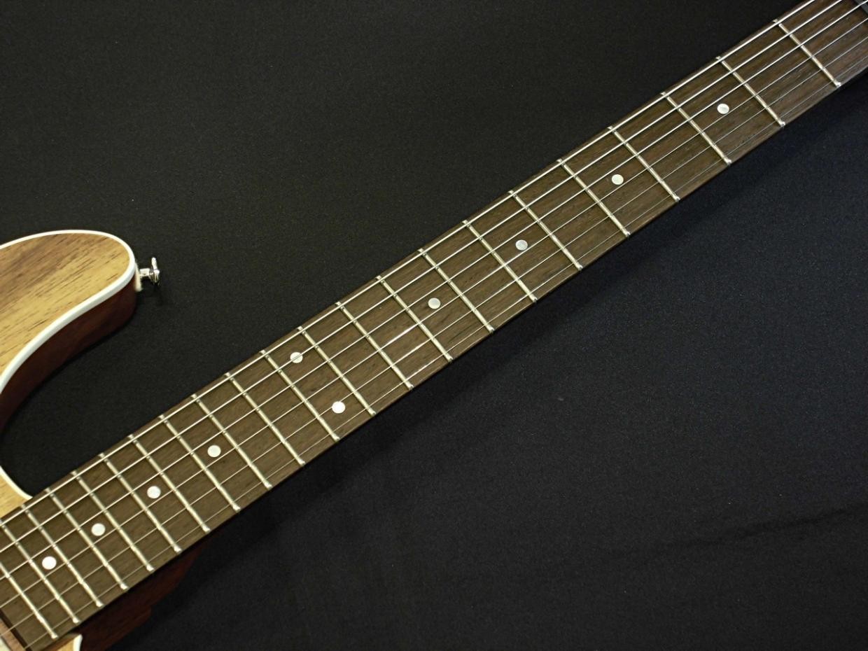 Kz Guitar Works Shin Kitaro Black Wood Top Electric Guitar HSH Pickups Used