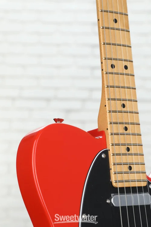 Fender Player II Telecaster Electric Guitar – Coral Red with Maple Fingerboard