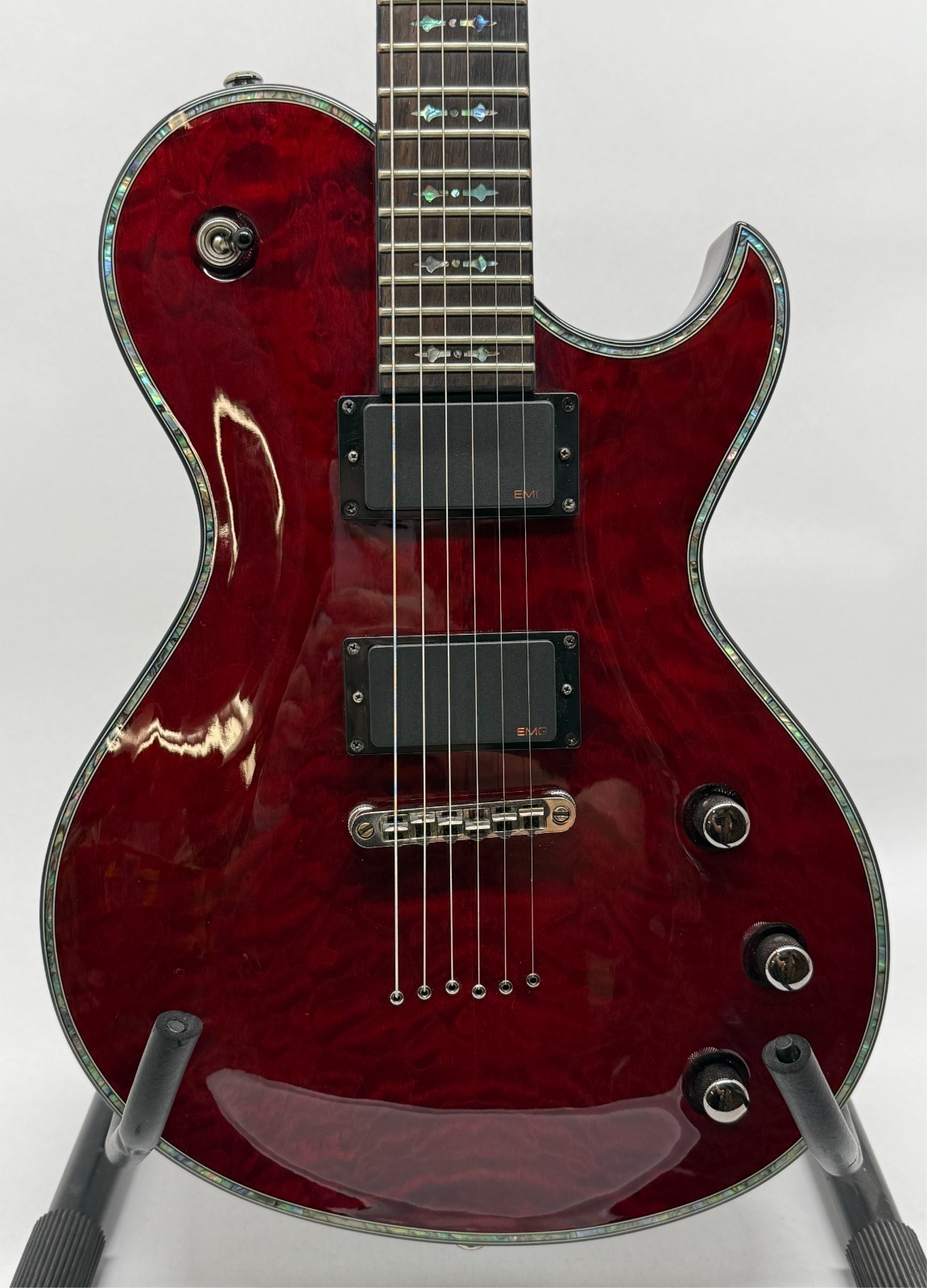 Schecter Hellraiser Diamond Series Special Solo-6 Guitar Black Cherry