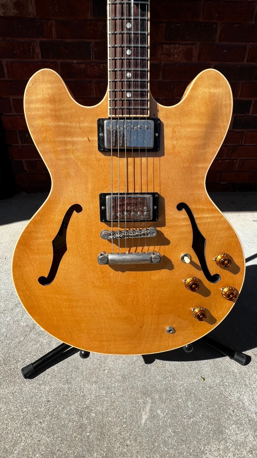 2003 Gibson ES-335 Natural Flame Maple top/back with OHSC