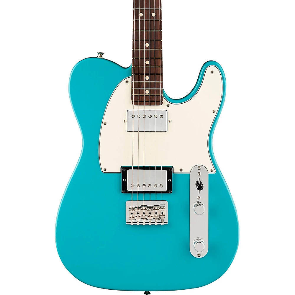 Fender Player II Telecaster HH Rosewood Fingerboard Electric Guitar Aquatone Blu