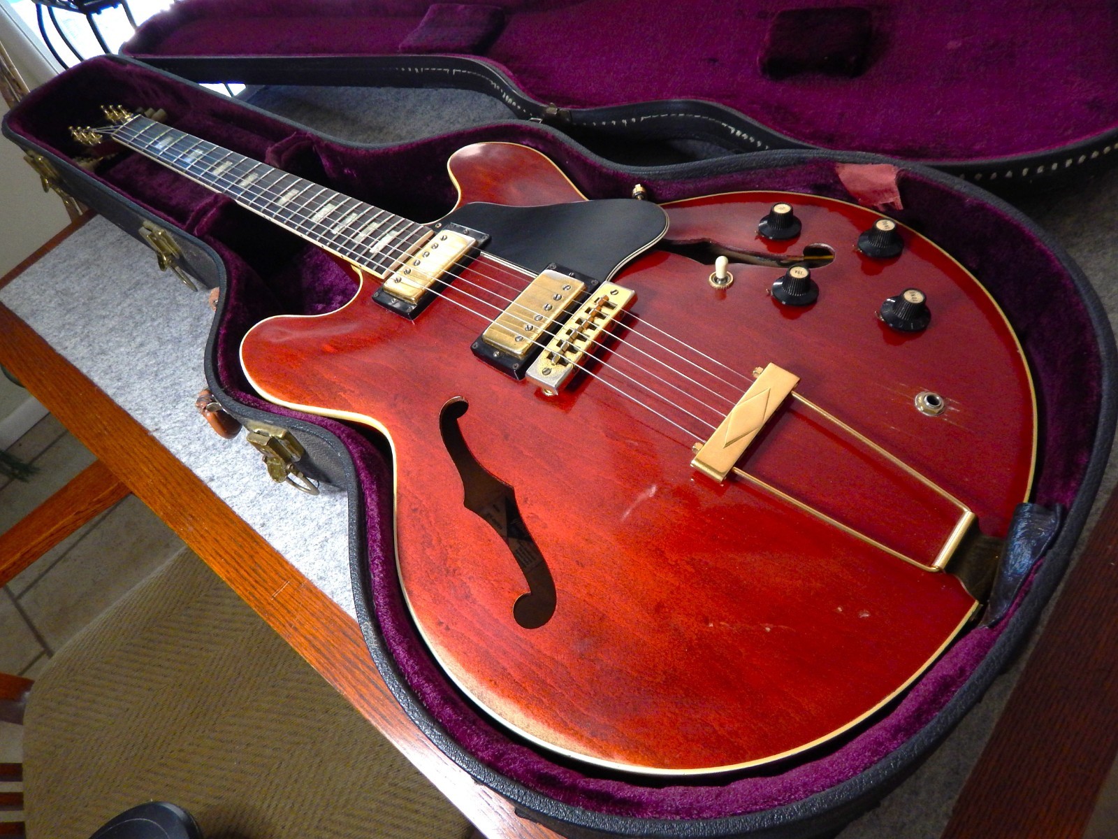 Gibson ES335 TD Cherry 1970-1971 w/OHSC