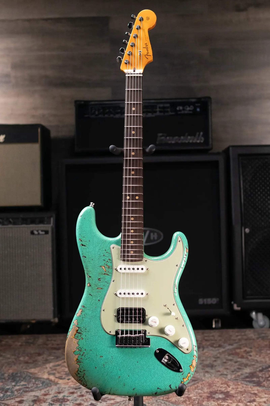 Fender Custom Shop LR25-Custom Deluxe HBS-1 Stratocaster Heavy Relic Electric Gu