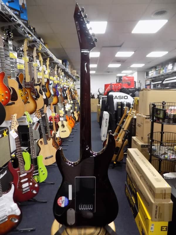 ESP LTD Deluxe MH-1000 Electric Guitar- Dark Brown Sunburst w/ Hardcase