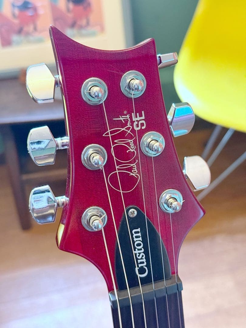 PRS SE CUSTOM 24 Black Cherry Safe packing!