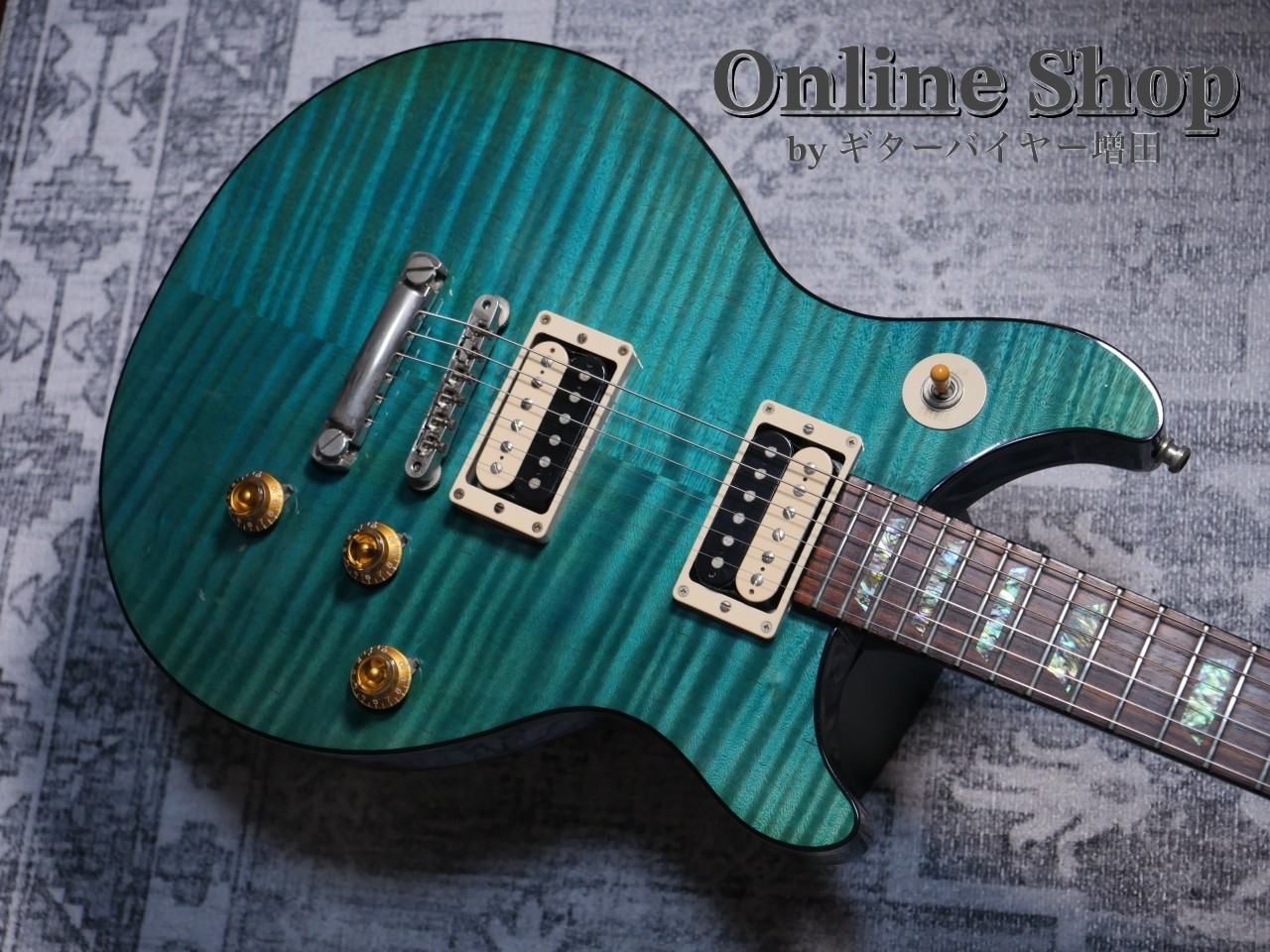 Gibson Custom Shop 2012s TAK Matsumoto DC Standard “1st Edition” Aqua Blue 12x