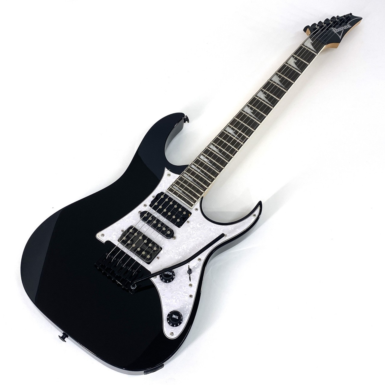 Ibanez RGV250 Electric Guitar Black Poplar Maple Purpleheart 24F HSH Used