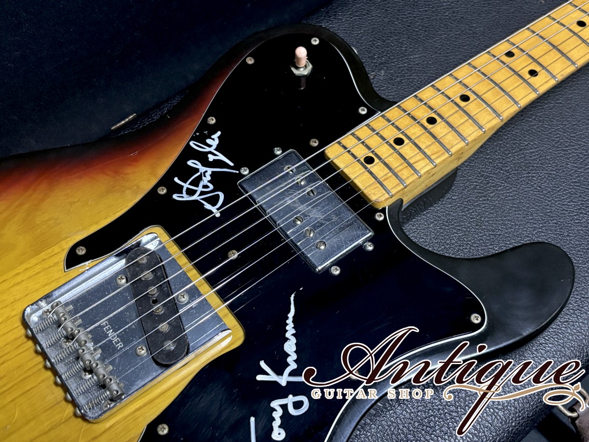 Fender Telecaster Custom 1974-75 Sunburst Ash Body&1P Maple Neck Light Weight 3.